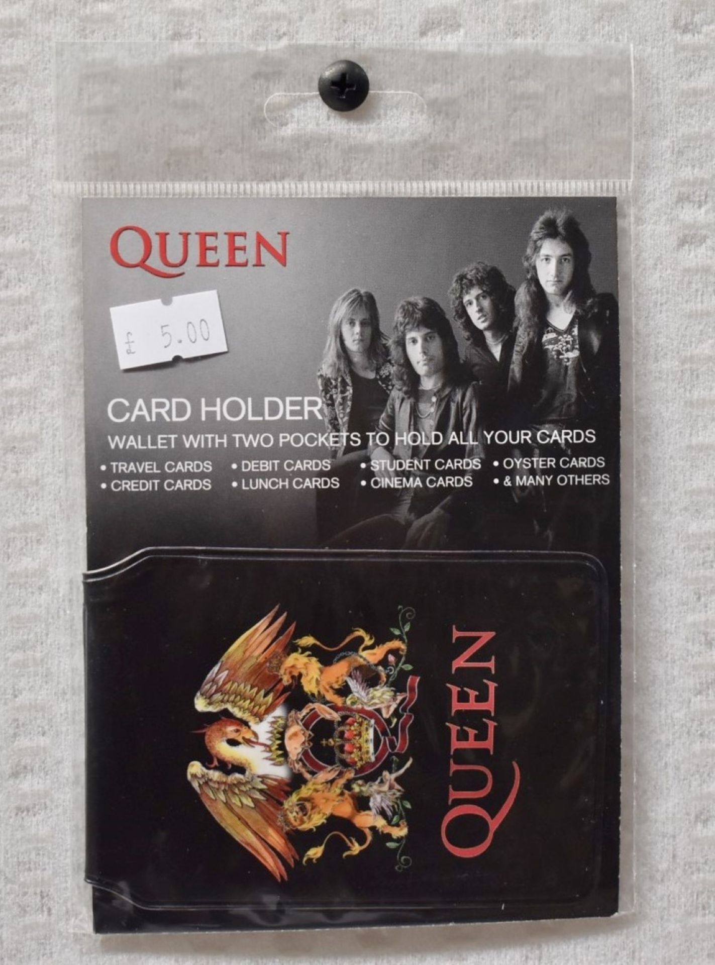 28 x Card Holder Wallets - Bowie, Nirvana, Rolling Stones, ACDC, Bob Marley, Queen - RRP £140 - Image 8 of 11