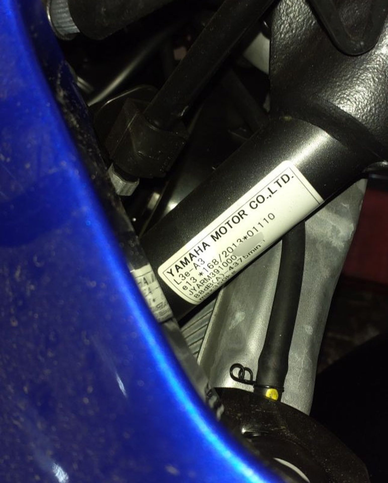 1 x 2022 YAMAHA YZF R7 (YZF690) - 163 Miles - Reg: LR72 GXB - Cat N - CL887 - Location: Dudley DY2 - Image 5 of 11