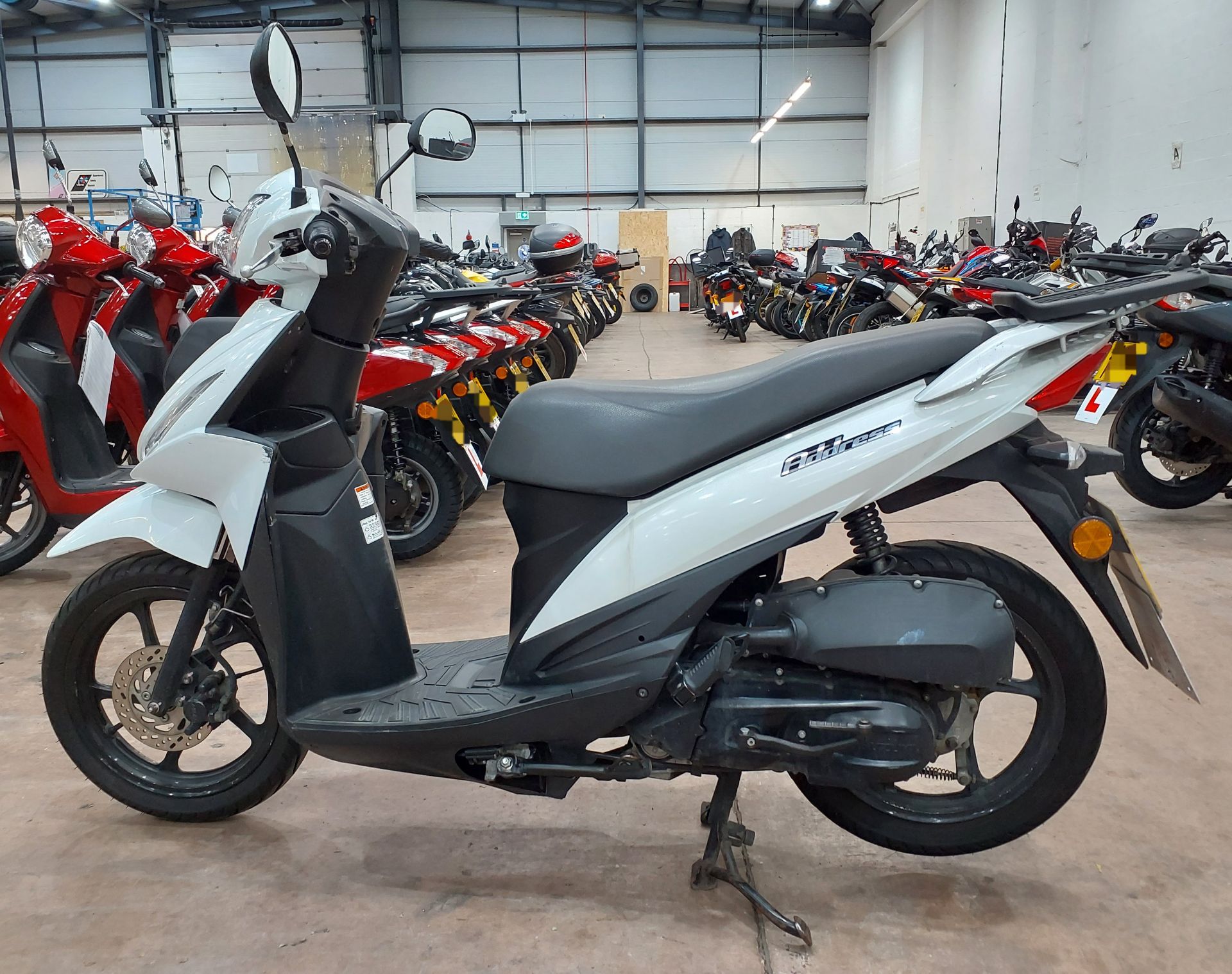 1 x 2019 SUZUKI ADDRESS UK 100 NM L9 Maxi Scooter - 17241 Miles - Reg: BW68MZT - Cat U - CL887 - Image 2 of 10