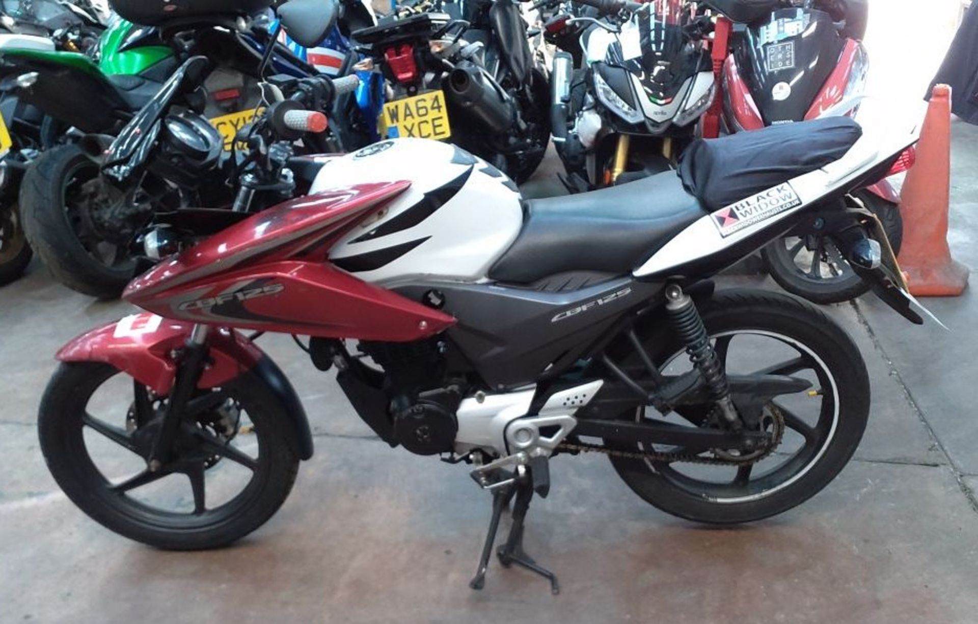 1 x 2012 HONDA CBF - 9062 Miles - Reg: KN62 YSU - Cat N - CL887 - Location: Dudley DY2