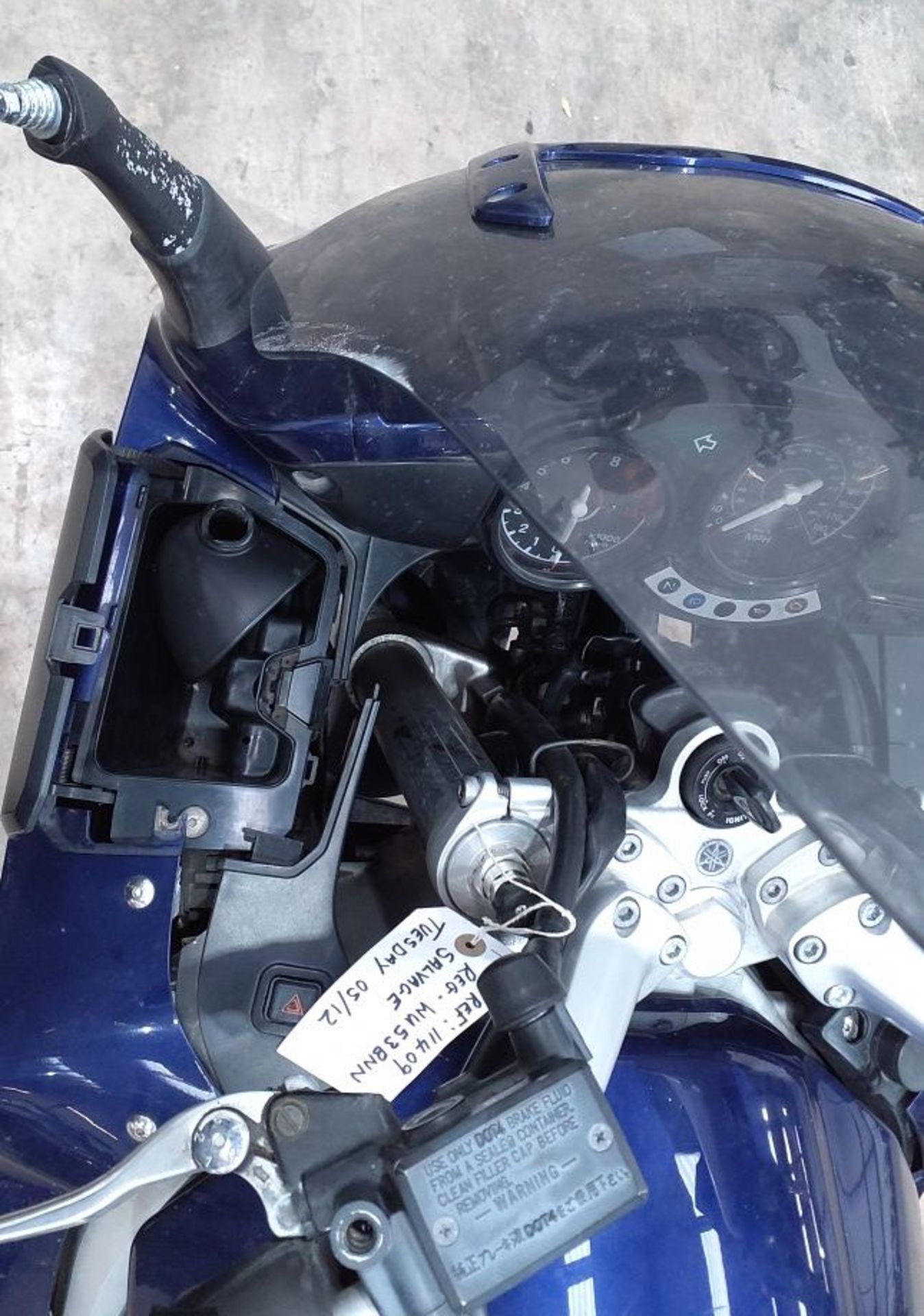 1 x 2004 YAMAHA FJR1300 - 52438 miles - Reg: WU53 BNN - Cat B - CL887 - Location: Dudley DY2 - Image 12 of 12