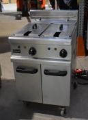 1 x Lincat Opus 700 Twin Tank Commercial Fryer - 3 Phase - Original RRP £3,700 - Recently Removed