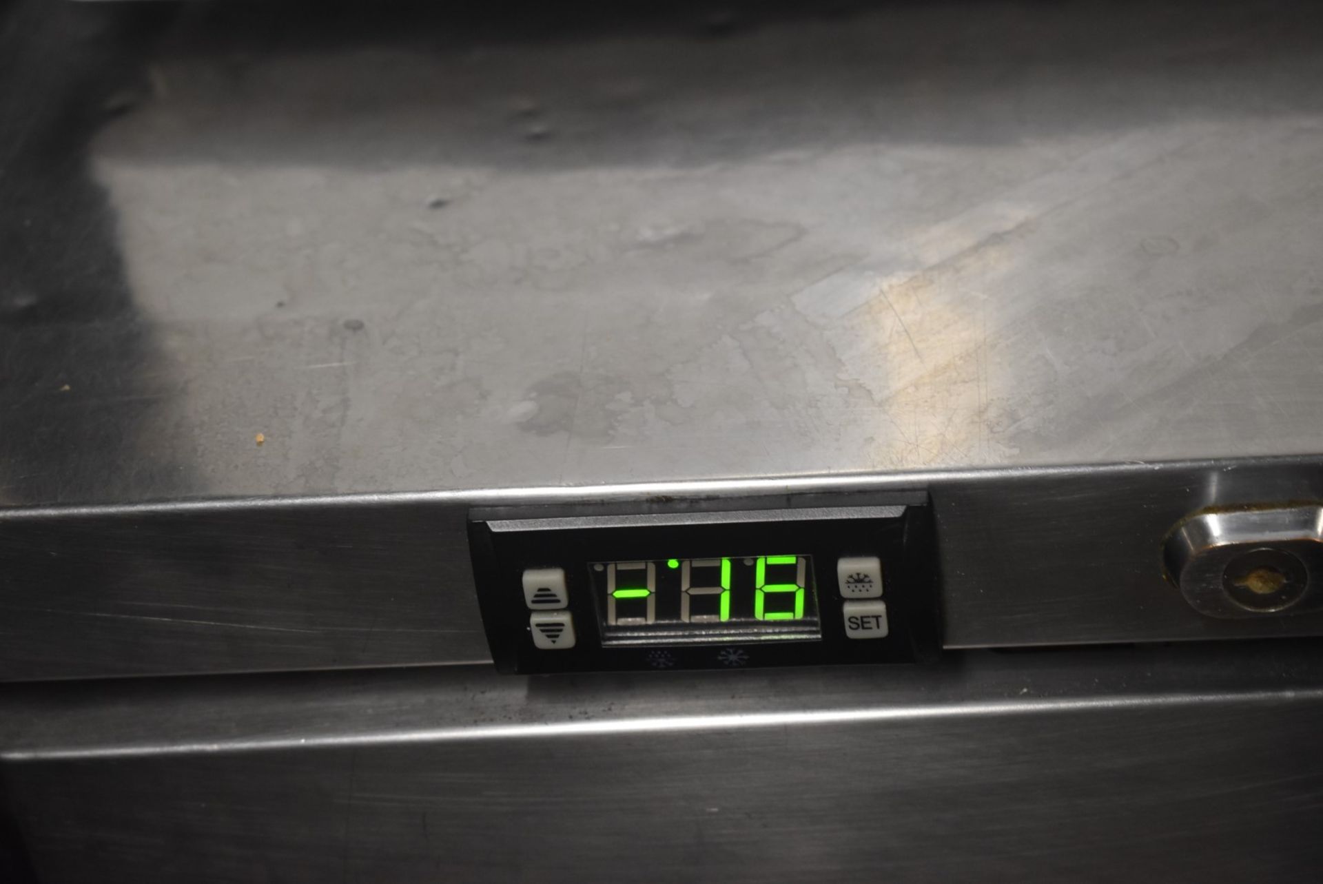 1 x Blizzard 60cm Undercounter Freezer With Stainless Steel Finish - Image 3 of 3