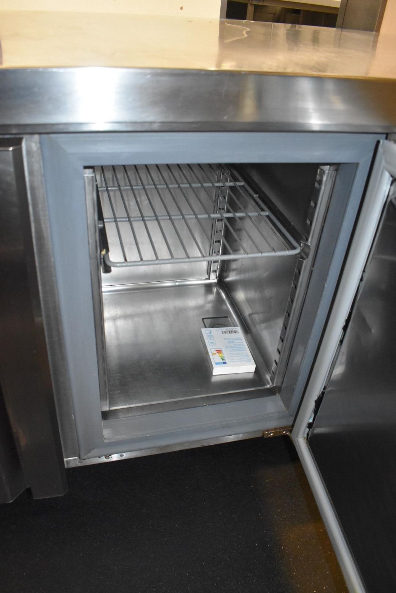 1 x Infrico 4 Door Countertop Refrigerator With Passthrough Shelves and Ticket Rails - Image 9 of 18