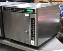 1 x Menumaster Jetwave JET514U High Speed Combination Oven With Stainless Steel Enclosure RRP £2,400
