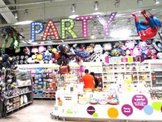 1 x HUGE Illuminated PARTY Sign - Approx 10ft in Length - Dimensions: H75 x W303 x D6cms - Removed