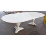 1 x Commercial 2.6-Metre Banquet Dining Table In White
