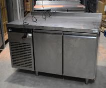 1 x Foster Eco Pro G2 Two Door Countertop Refrigerator - Recently Removed From a Supermarket
