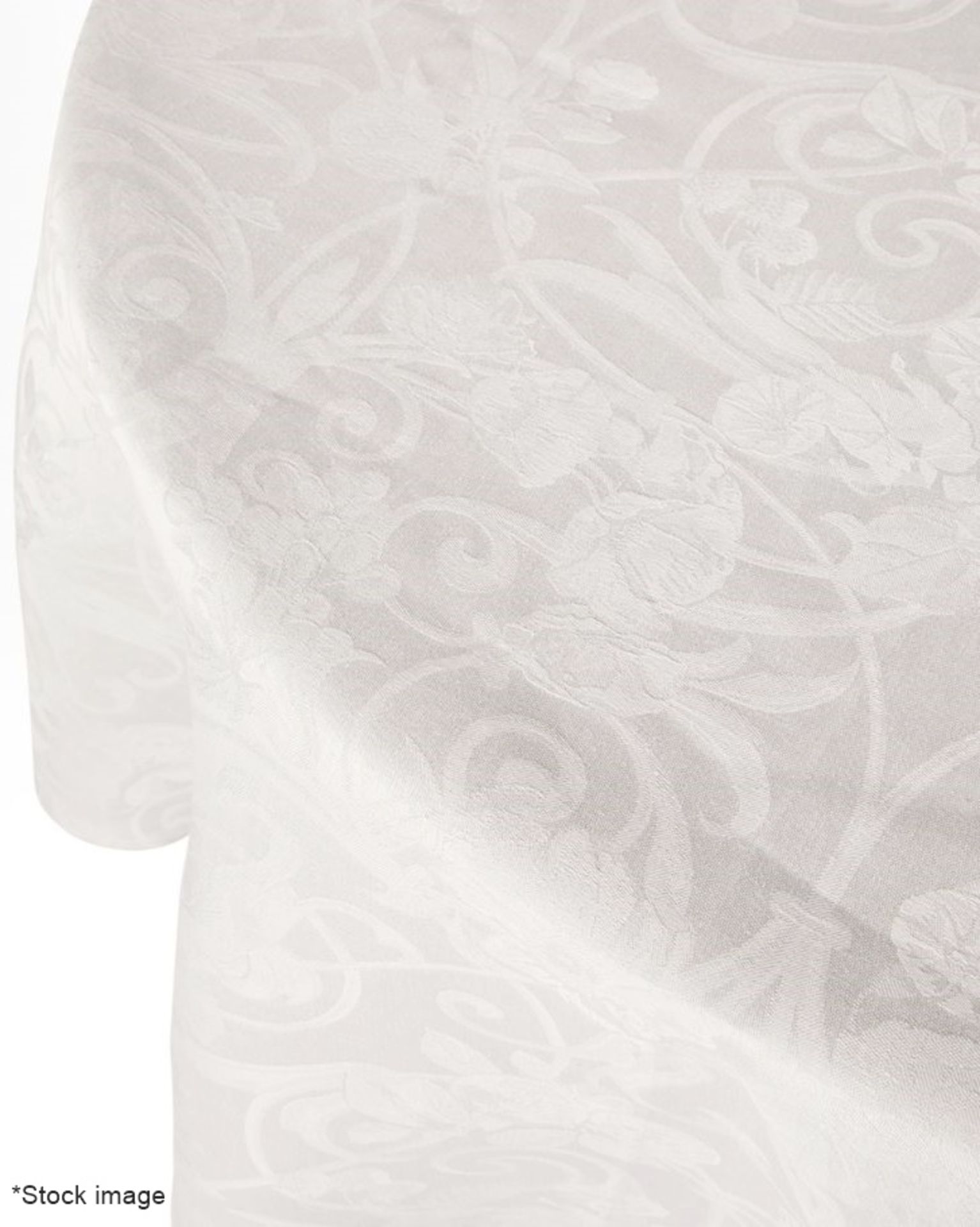 1 x LE JACQUARD FRANÇAIS 'Tivoli' Luxury Linen Tablecloth Ø240cm - Original Price £385.00 - Image 3 of 8