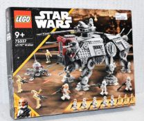 1 x LEGO Star Wars 75337 AT-TE Walker Set with Droid Figures - Original Price £139.00