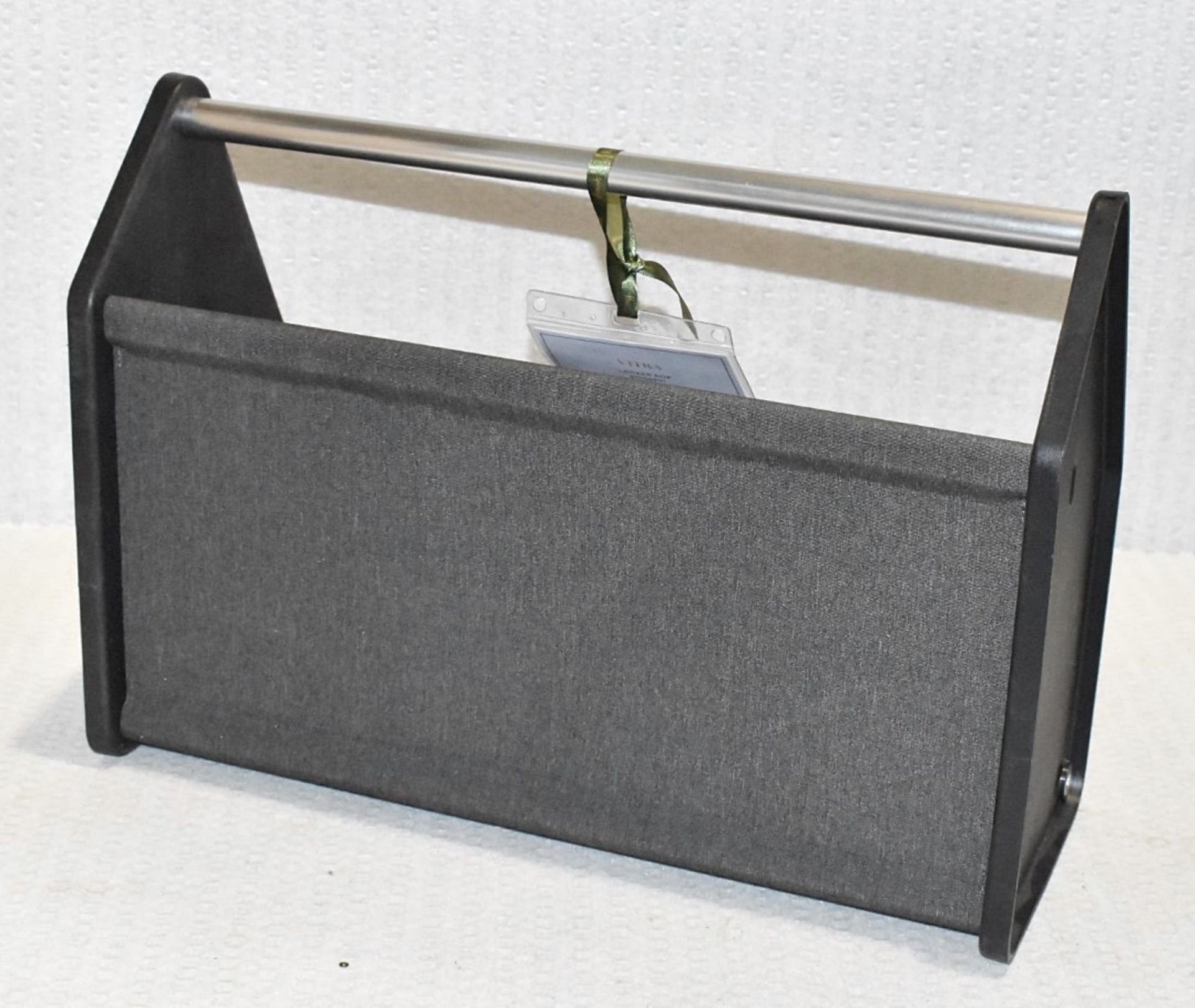 1 x VITRA 'Locker Box' Designer Portable Desk Organiser in Black & Grey - Original Price £185.00 - Image 2 of 6