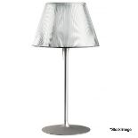 1 x FLOS Romeo Moon T1 Table Lamp In Grey - 665mm Tall - RRP £750 - Ref: ATR126/ATR122/ATRPA -