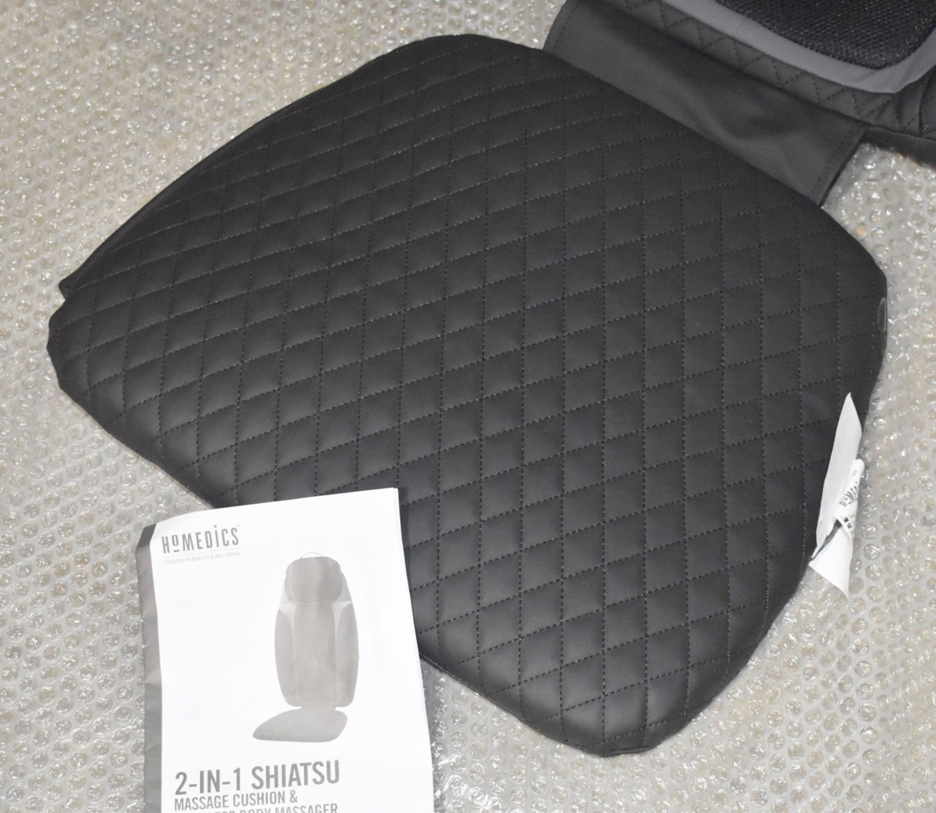 HoMedics 2-in-1 Shiatsu Massage Cushion and Cordless Body Massager, Removable Cordless Massage - Image 2 of 17