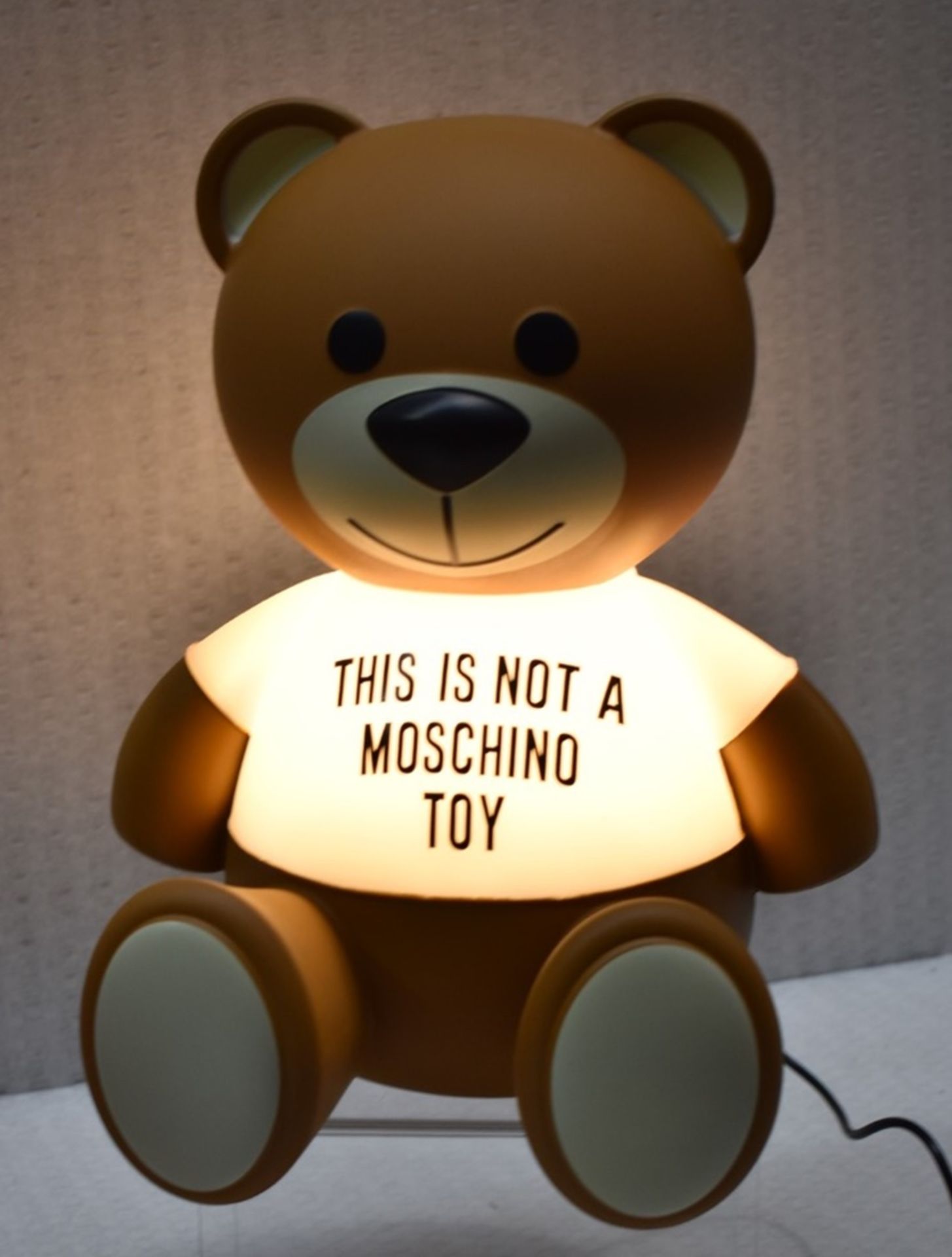 1 x KARTELL Moschino 'NOT A TOY' Designer Bear Table Lamp Light - Unused / Boxed - RRP £238.00 - Image 2 of 13