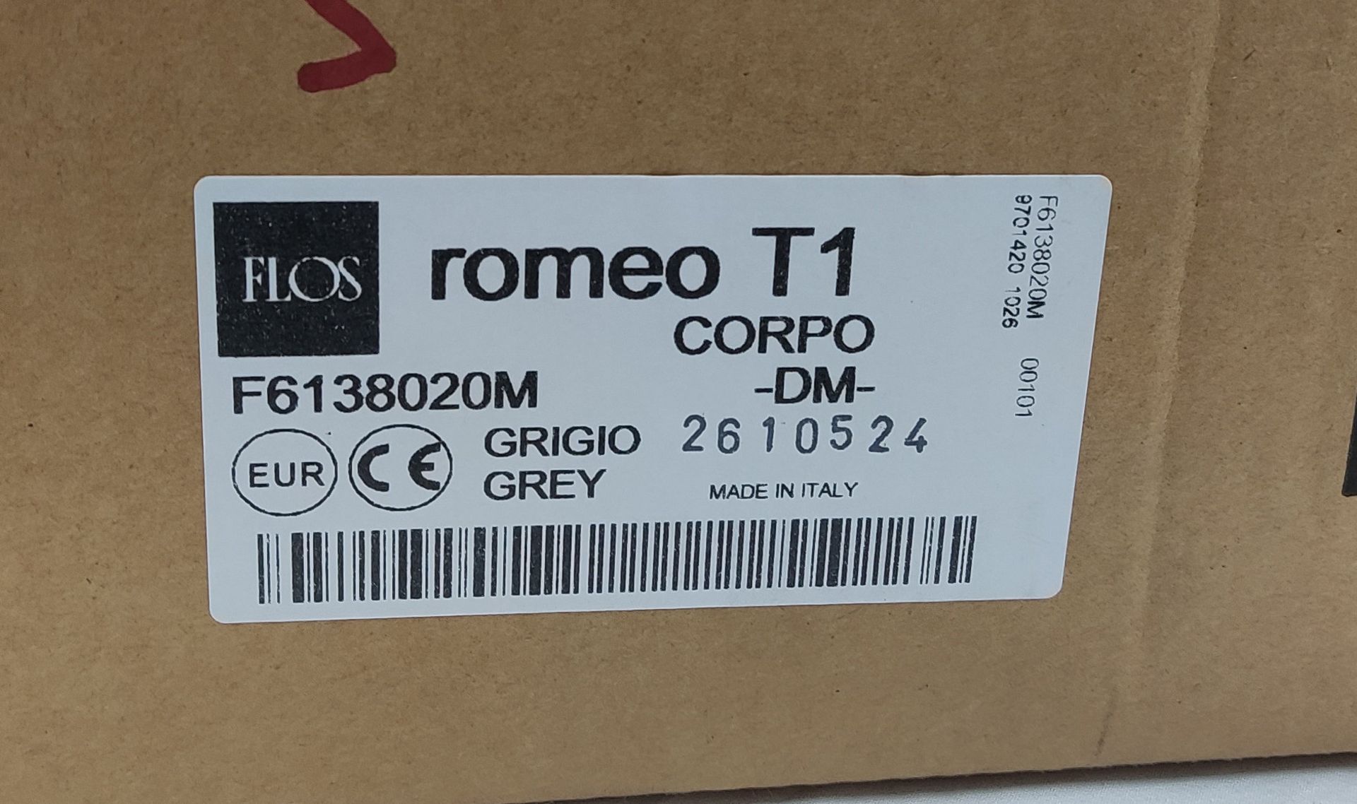 1 x FLOS Romeo Moon T1 Table Lamp In Grey - 665mm Tall - RRP £750 - Ref: ATR125/ATR116/ATRPA - - Image 5 of 10