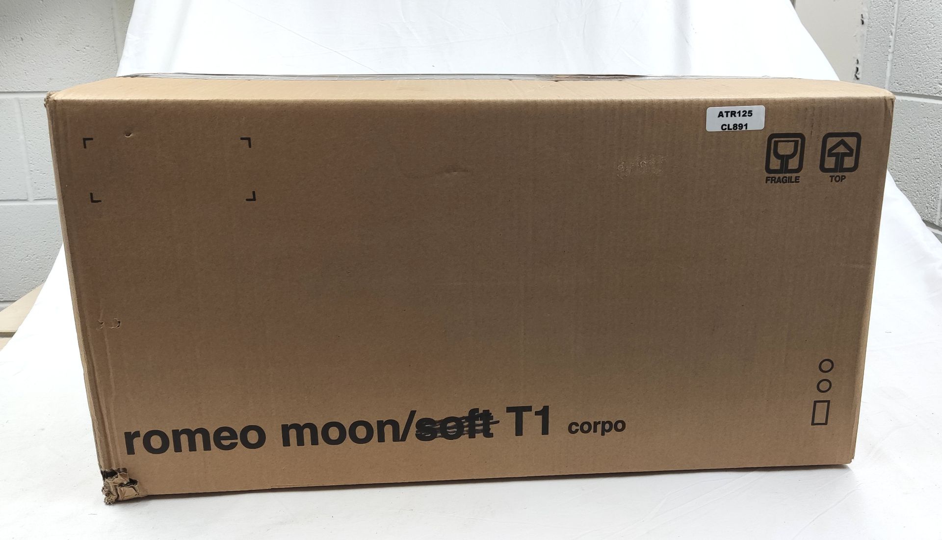 1 x FLOS Romeo Moon T1 Table Lamp In Grey - 665mm Tall - RRP £750 - Ref: ATR125/ATR116/ATRPA - - Image 7 of 10