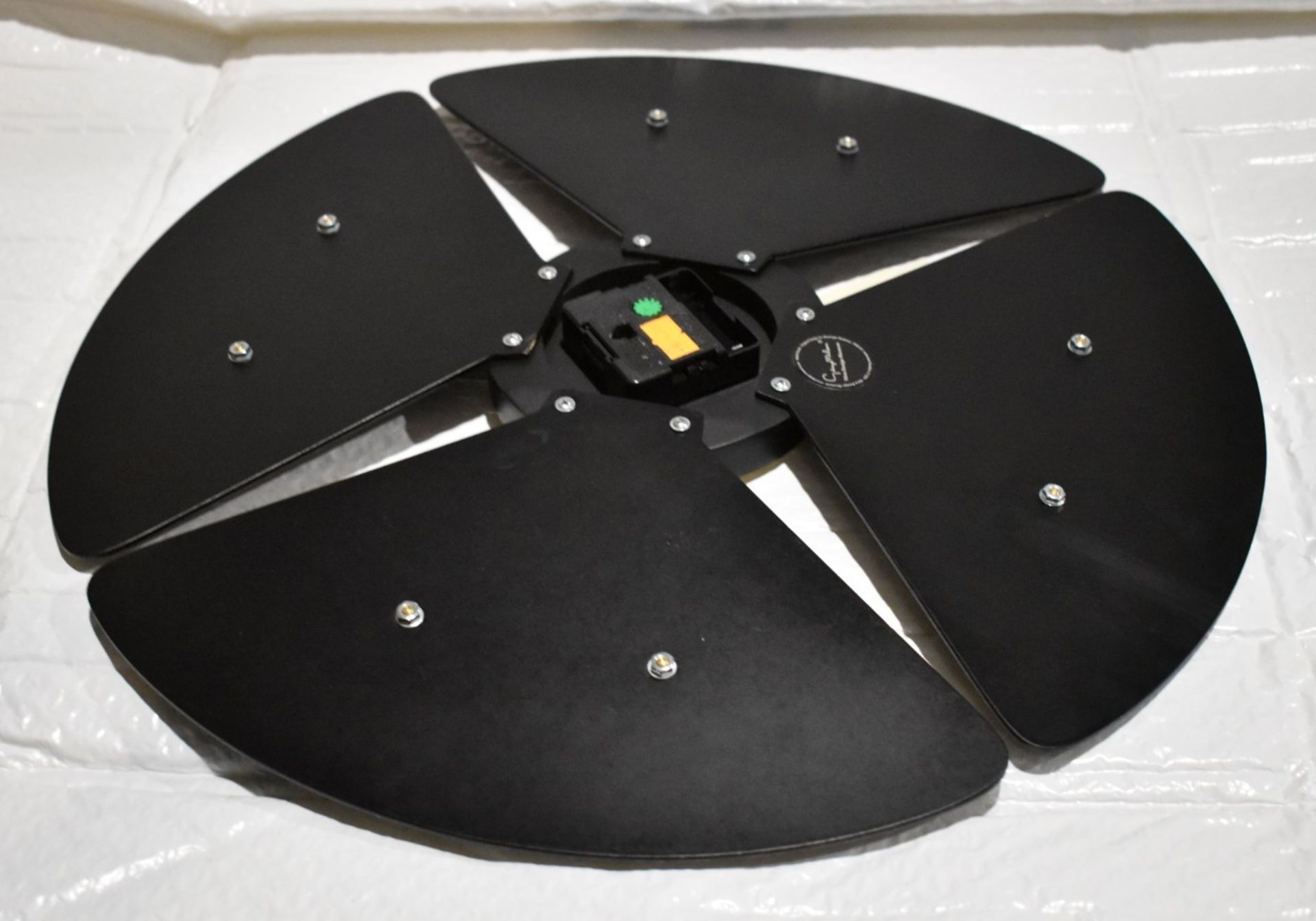 1 x VITRA George Nelson 'Petal' Designer Wall Clock in Black and Brass - Original Price £389.00 - Image 5 of 5