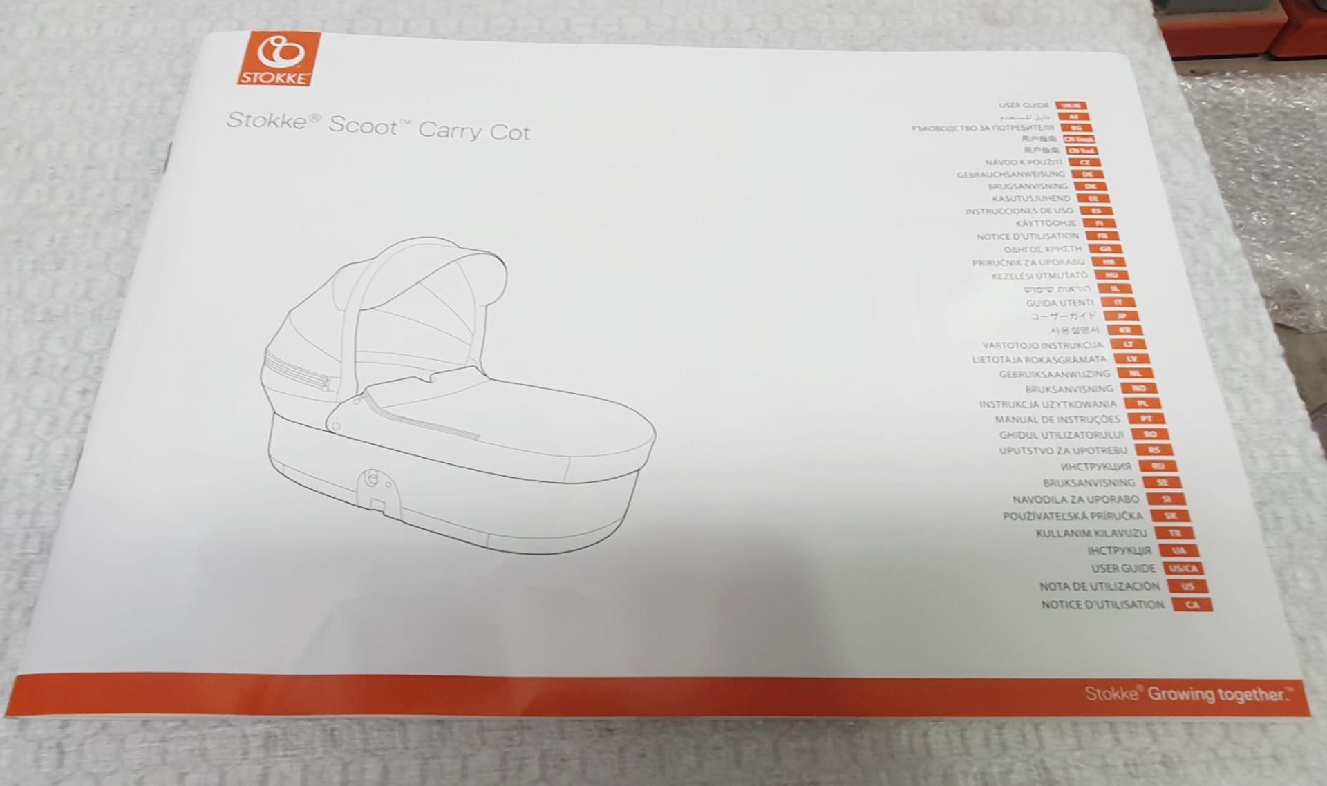 1 x STOKKE Beat Carry Cot - Original Price £199.99 - Unused Boxed Stock - Ref: HTY320 / WH2-SCT - - Image 6 of 9