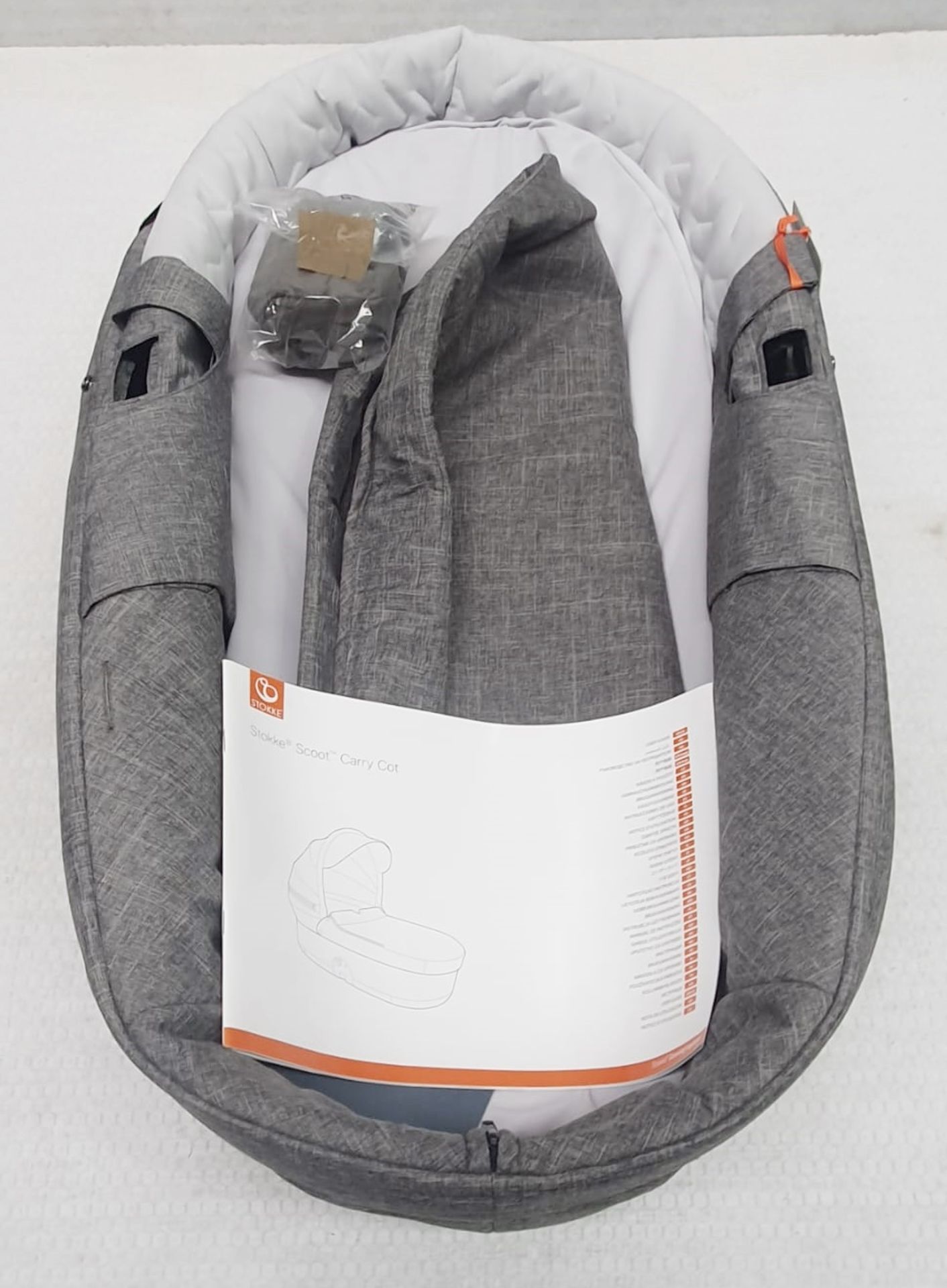 1 x STOKKE Beat Carry Cot - Original Price £199.99 - Unused Boxed Stock - Ref: HTY320 / WH2-SCT - - Image 7 of 9