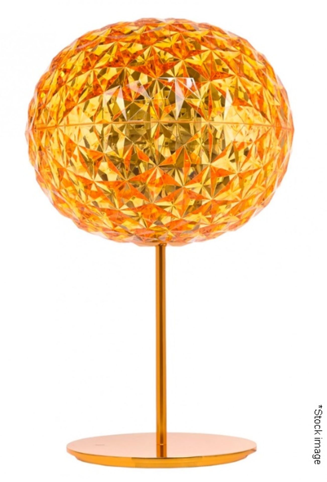 1 x KARTELL 'Planet' Designer Table Lamp In Yellow - Sealed Boxed Stock - Original RRP £524.00