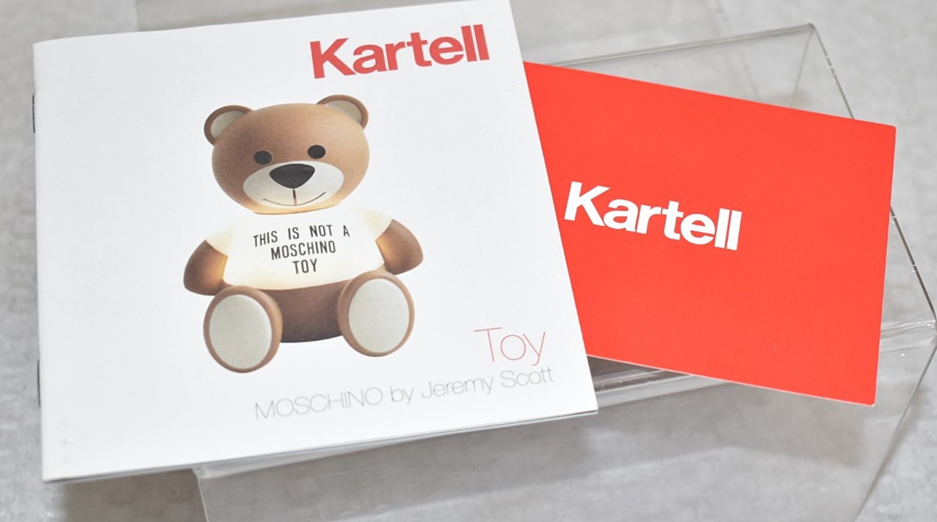 1 x KARTELL Moschino 'NOT A TOY' Designer Bear Table Lamp Light - Unused / Boxed - RRP £238.00 - Image 11 of 13