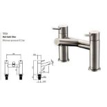 1 x Stonearth 'Hali' Stainless Steel Bath Filler Mixer Tap - New & Boxed - RRP £340 - Ref: TP804 WH2