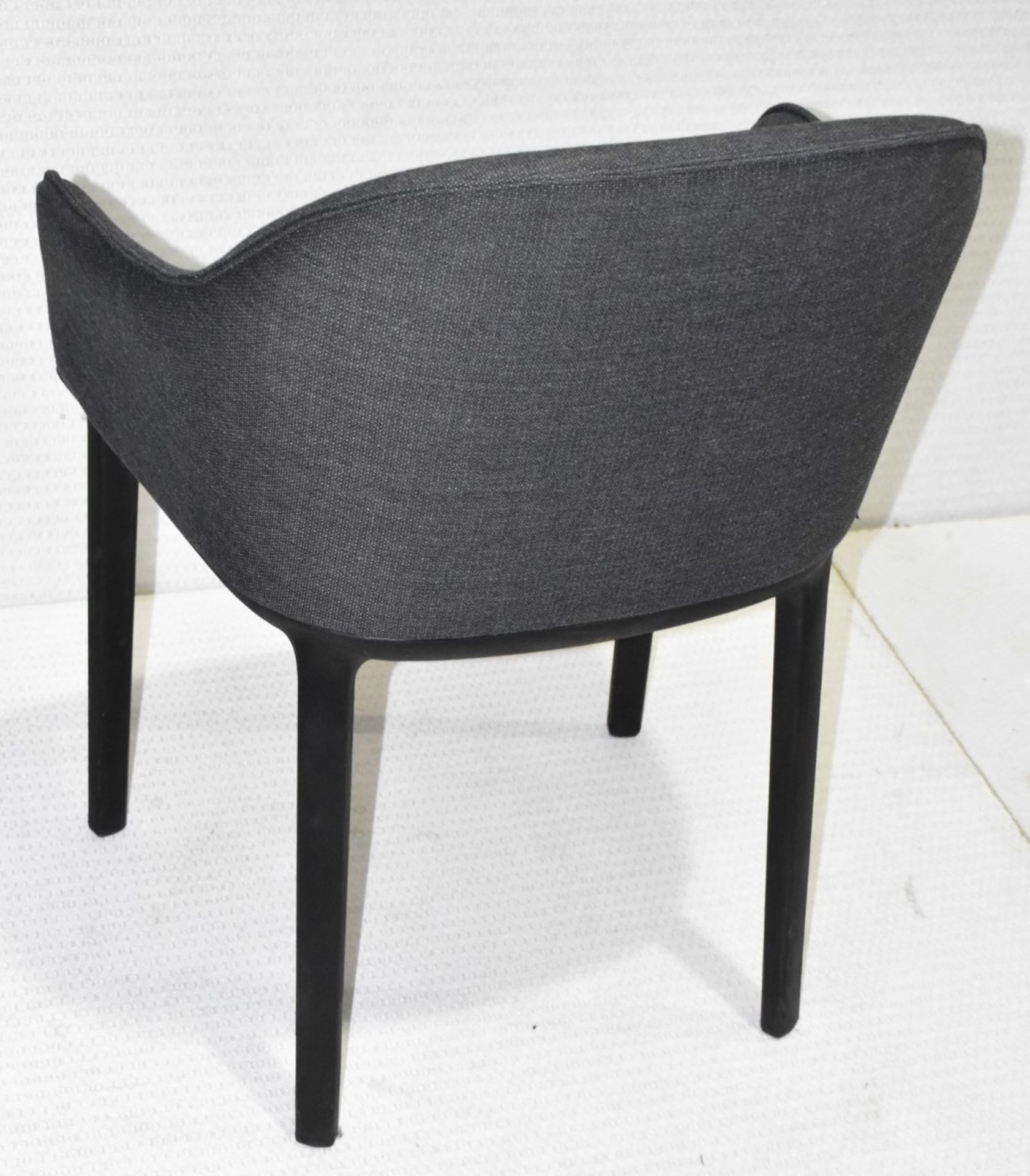 1 x VITRA 'Softshell' Fabric Upholstered Designer Plastic Armchair, in Anthracite Grey - RRP £885.00 - Image 8 of 9