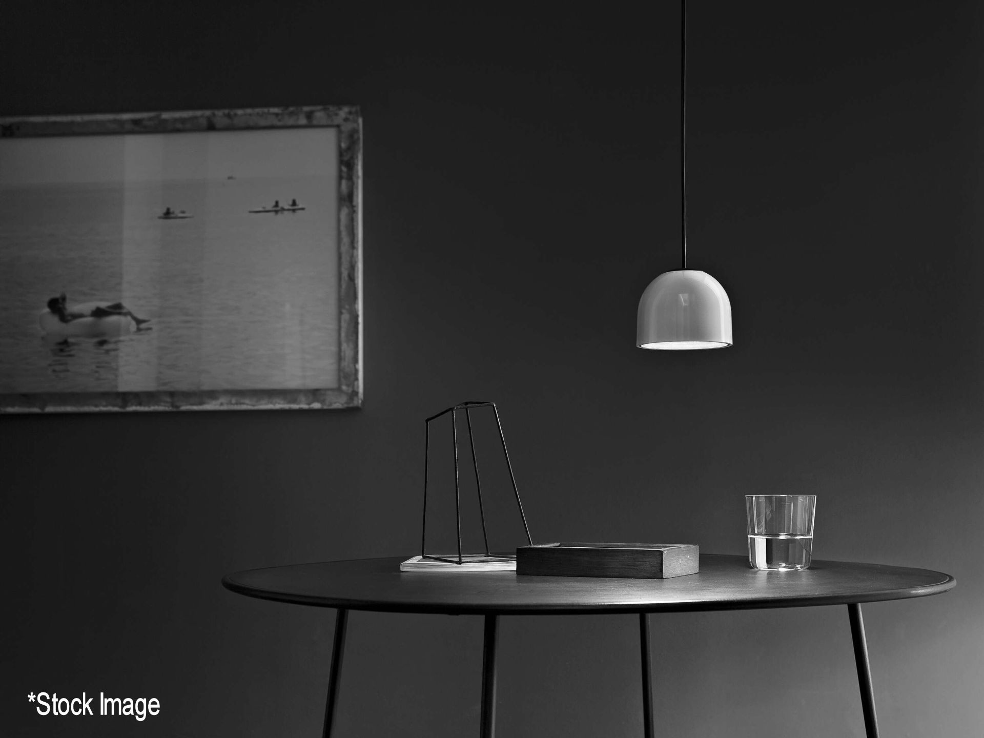 3 x FLOS Wan Suspension Light In White - Cdm-Tm - Model 03.6180.30 - RRP £477 - Ref: ATR148/1-3/