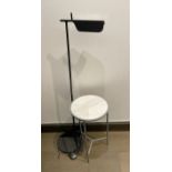 1 x Floorstanding Lamp and Small Table - CL894 - NO VAT ON THE HAMMER - Location: Altrincham