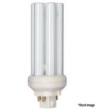 2 x PHILIPS Master Pl-T 4P 32W/830 Gx24Q-3 Light Bulb - RRP £24 - Ref: ATR150/ATRPB - CL891 -