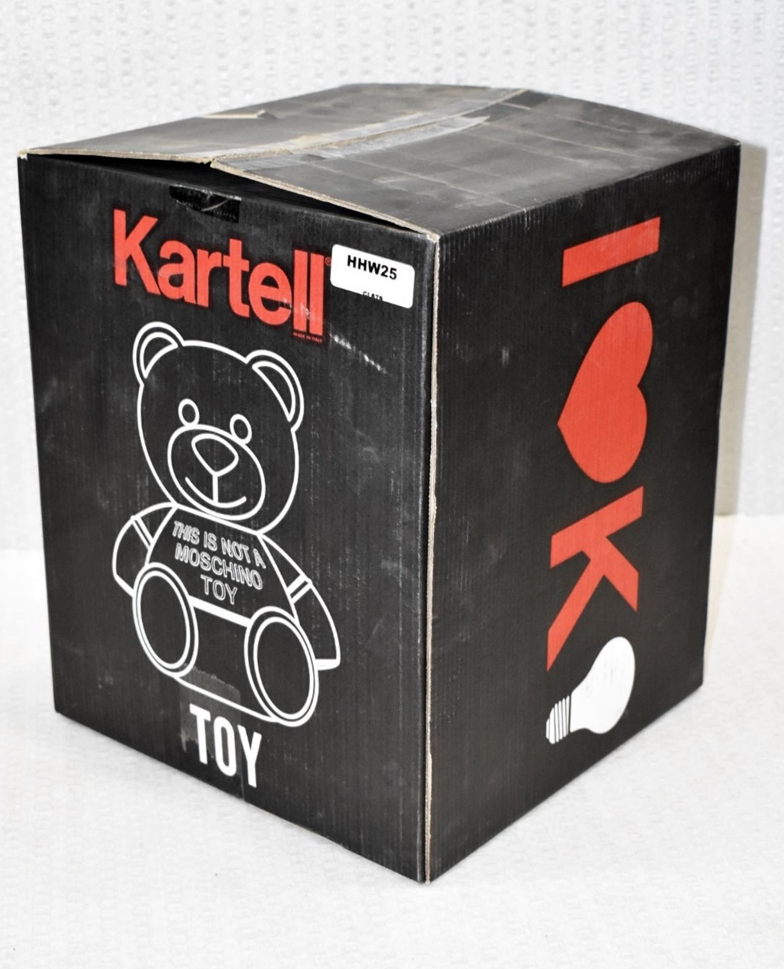 1 x KARTELL Moschino 'NOT A TOY' Designer Bear Table Lamp Light - Unused / Boxed - RRP £238.00 - Image 12 of 13