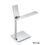 1 x FLOS D'E-Light Led Task Lamp With Ipad Charging Dock 30-Pin - Designed By Starck - Chrome