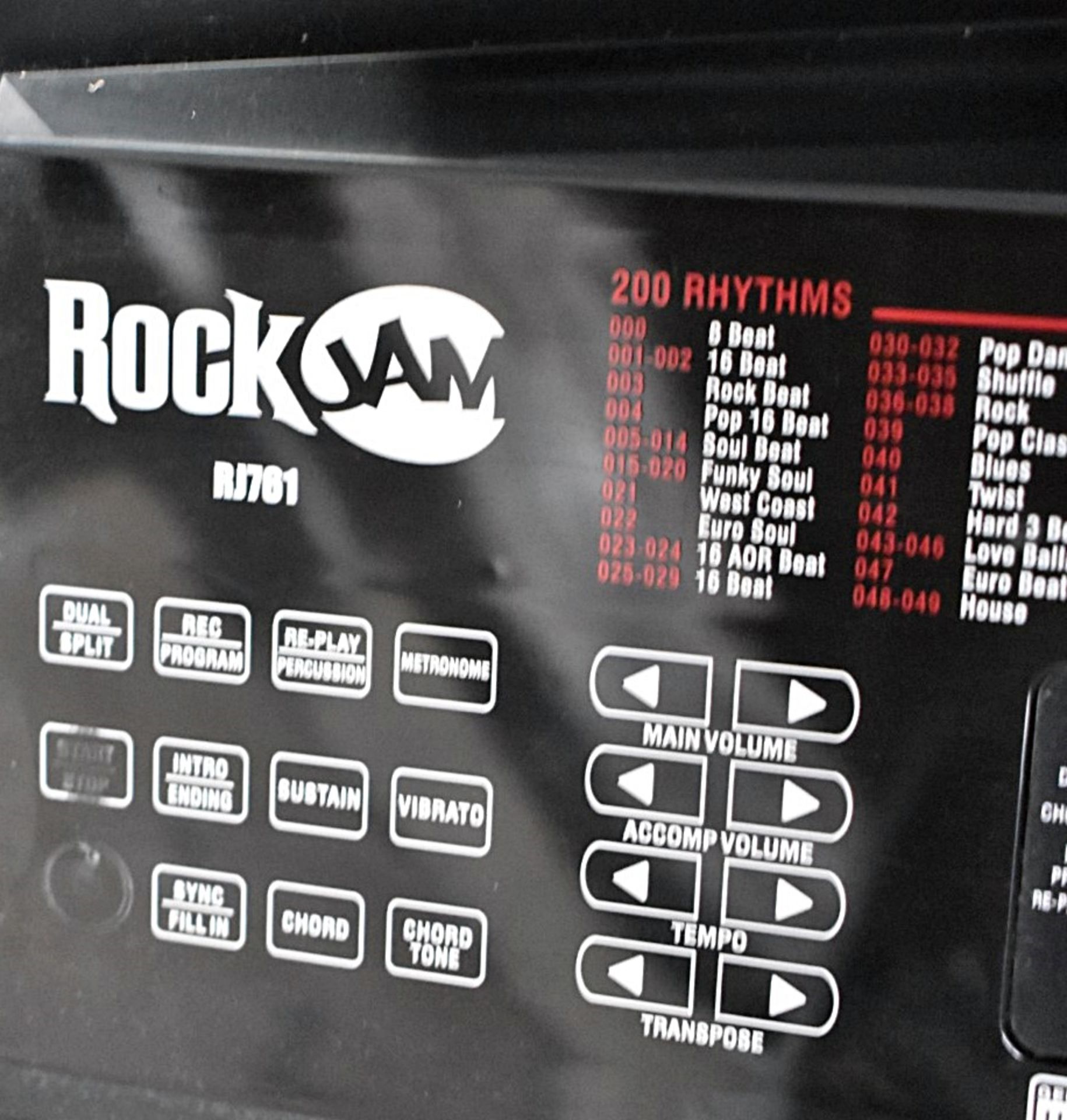 1 x ROCK JAM 61-Key Keyboard with Stand - Original Price £169.00 - Ex-display - Image 3 of 6