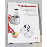 1 x KITCHENAID Artisan Food Processor Attachment with Blades - Boxed - Original Price £209.00