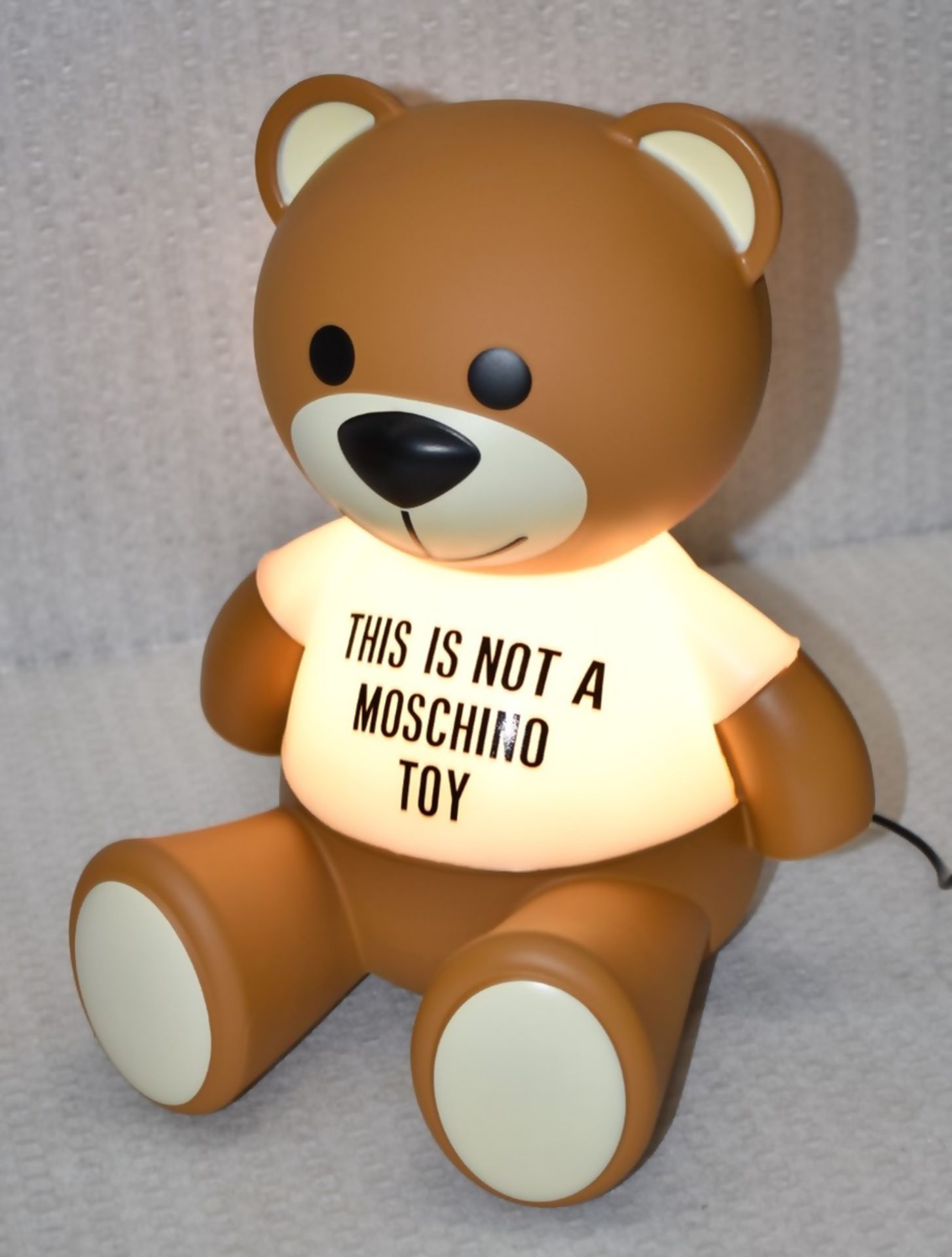 1 x KARTELL Moschino 'NOT A TOY' Designer Bear Table Lamp Light - Unused / Boxed - RRP £238.00 - Image 3 of 13