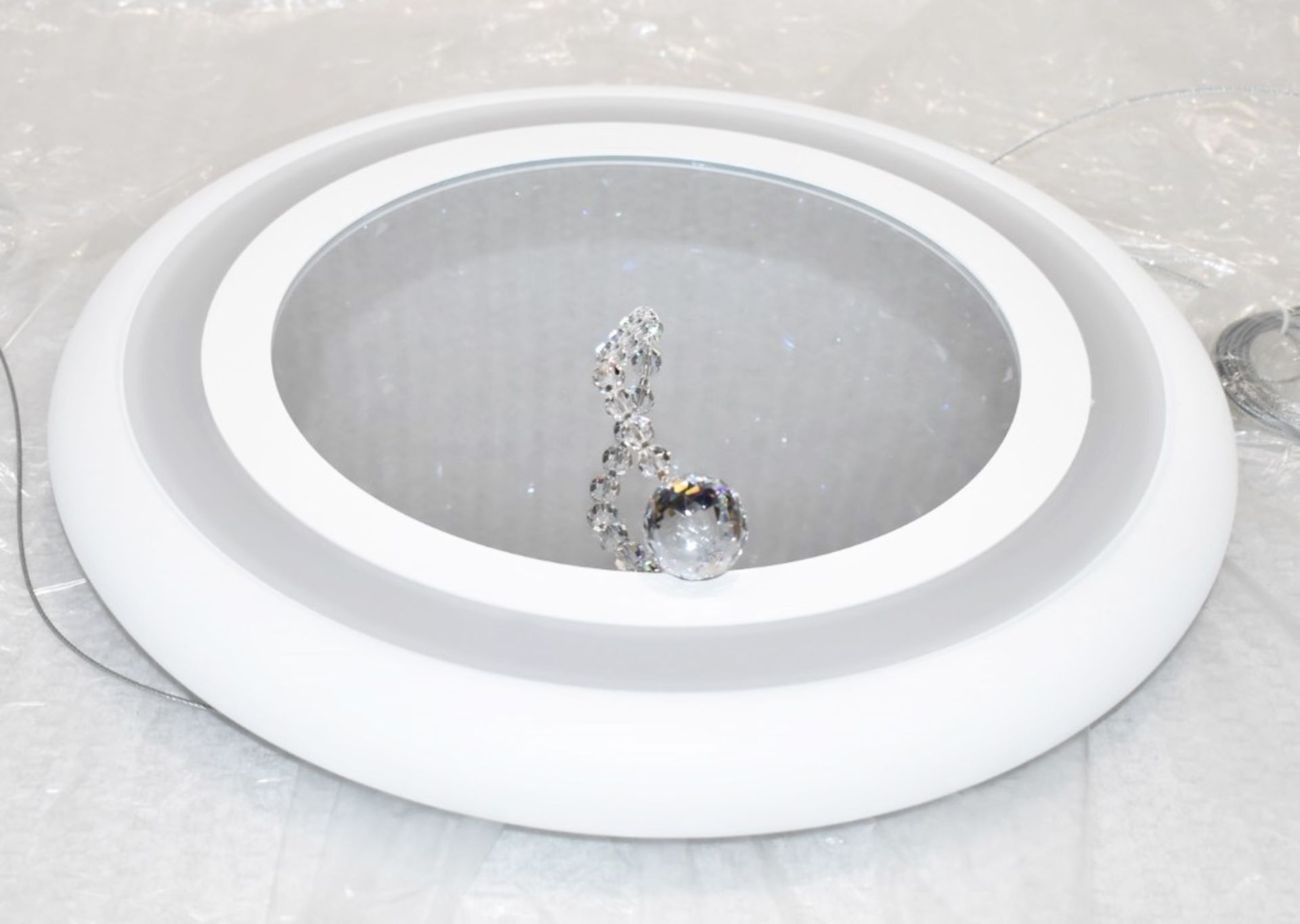 1 x SWAROVSKI-SCHONBEK 'Infinite Aura' Luxury Pendant Light Chandelier - Original Price £3,000 - Image 4 of 9