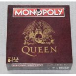 1 x MONOPOLY Collectors Edition QUEEN Board Game - New and Sealed - CL720 - Ref: CA - Location:
