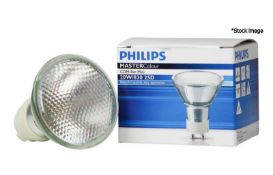 2 x PHILIPS Mastercolour Cdm-Rm Mini 20W/830 Warm White 25D Bulbs - RRP £100 - Ref: ATR146/4/