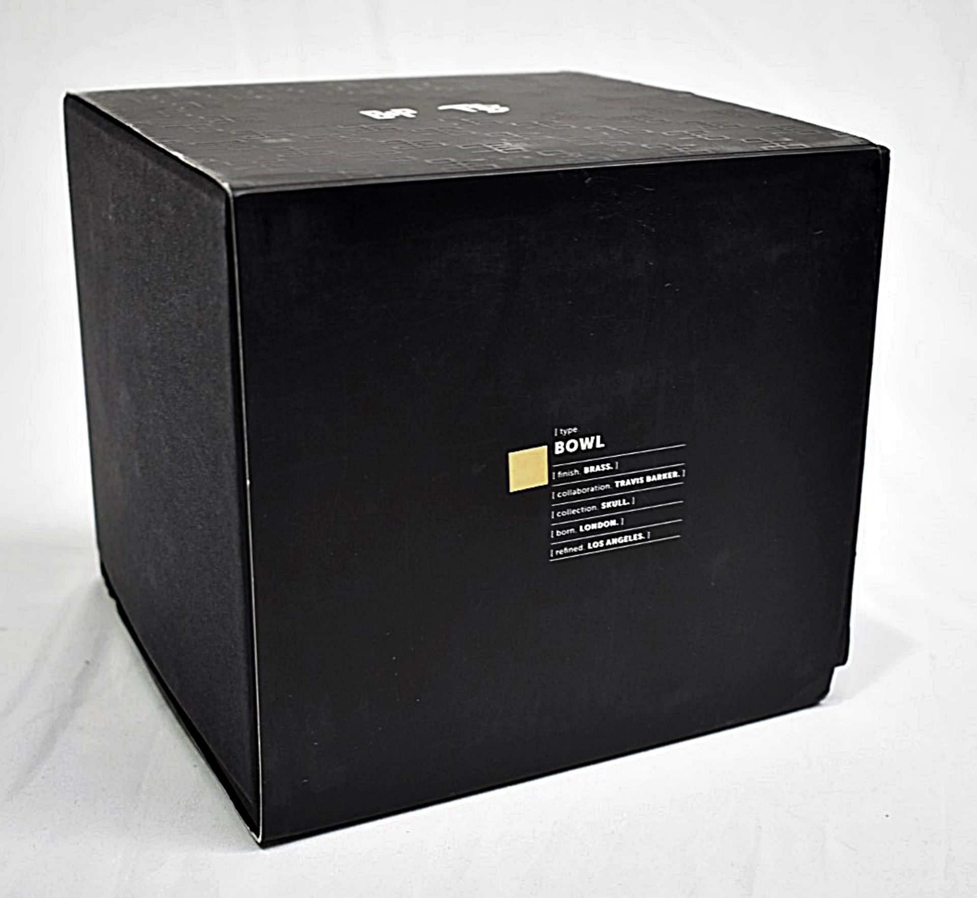 1 x BUSTER+PUNCH x TRAVIS BAKER (Blink-182) Designer Brass Skull Bowl, 18cm - Original Price £189.00 - Image 12 of 13
