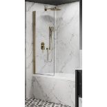 3 x Monolisa Marble Effect Shower Room Glazed Porcelain Wall Tiles - Size: 1600 x 900 x 10.5 cms -