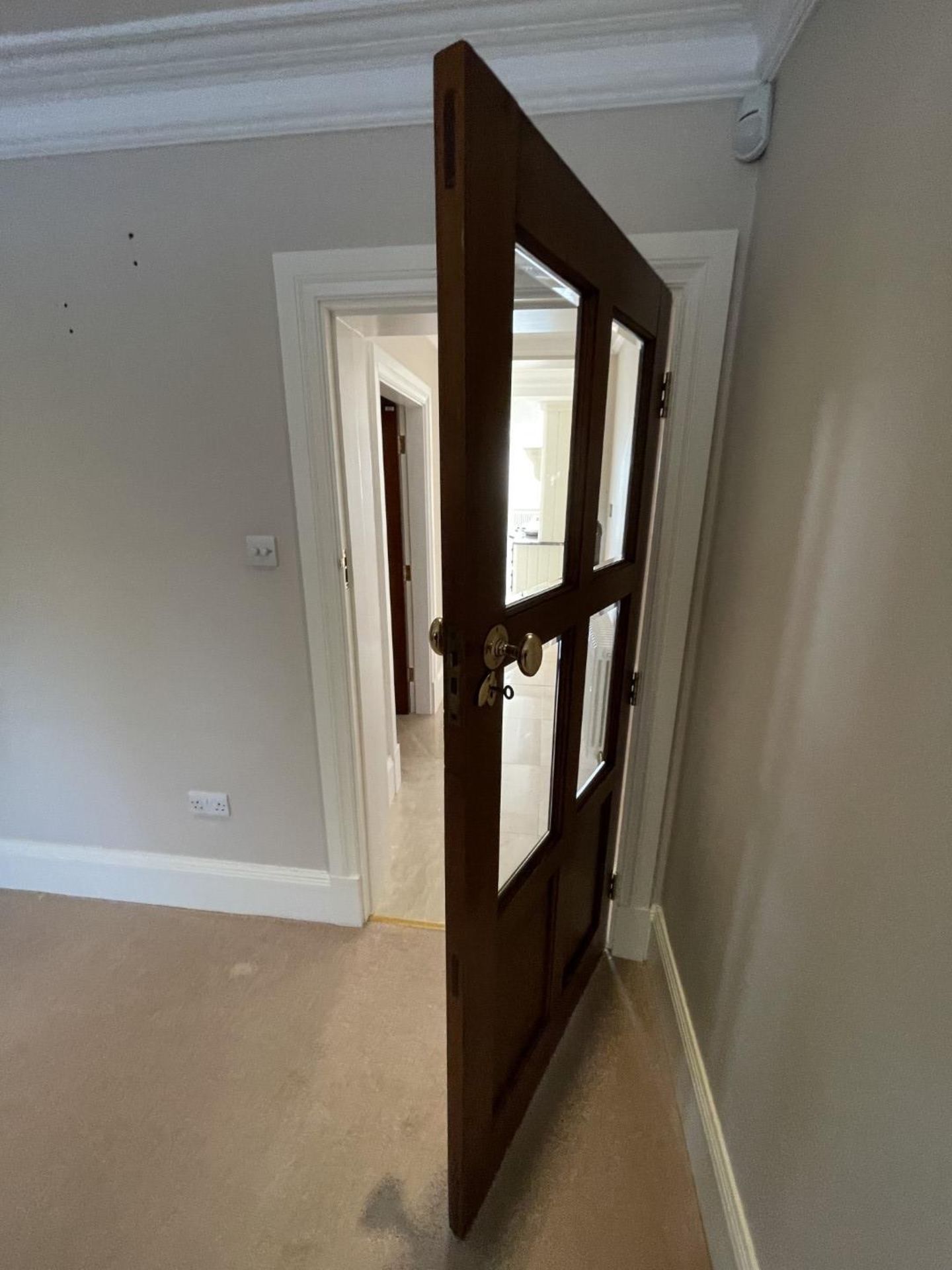 1 x Solid Wood Lockable Internal Door - Ref: PAN123 - CL896 - NO VAT ON THE HAMMER - Image 22 of 30