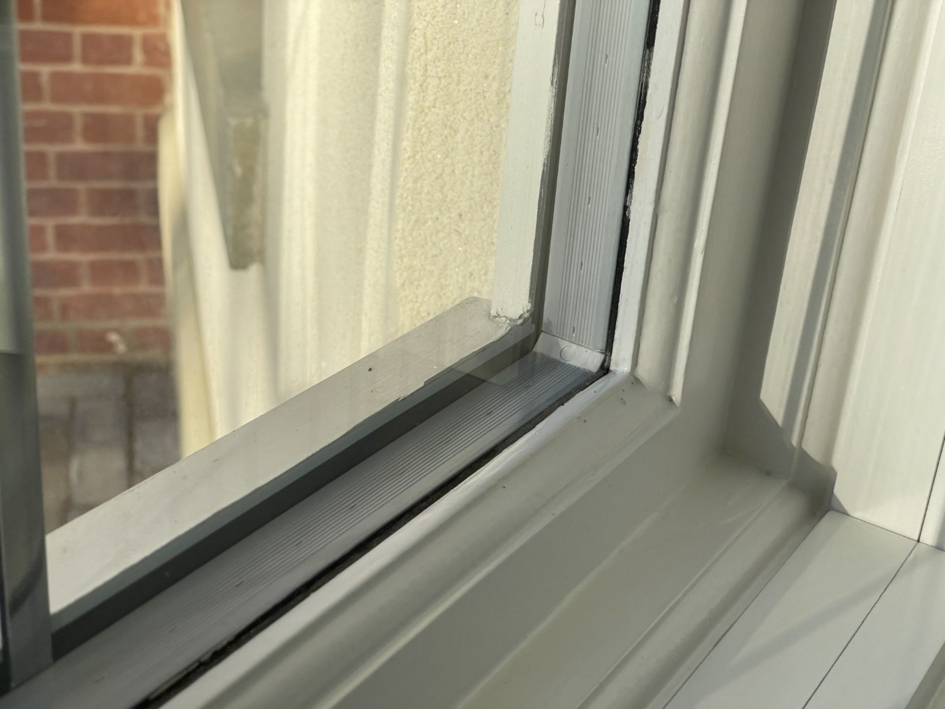 1 x Hardwood Timber Double Glazed Window Frames fitted with Shutter Blinds, In White - Ref: PAN104 - Image 10 of 12