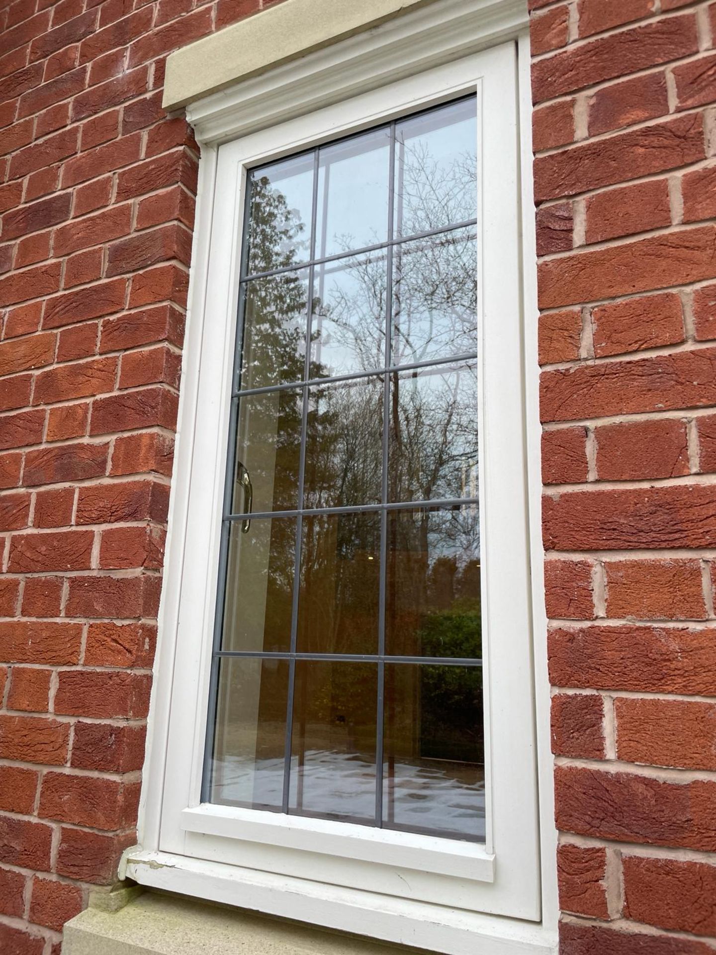 1 x Hardwood Timber Double Glazed & Leaded Window Frame - Ref: PAN147 / M-HALL - CL896 - NO VAT - Image 8 of 16