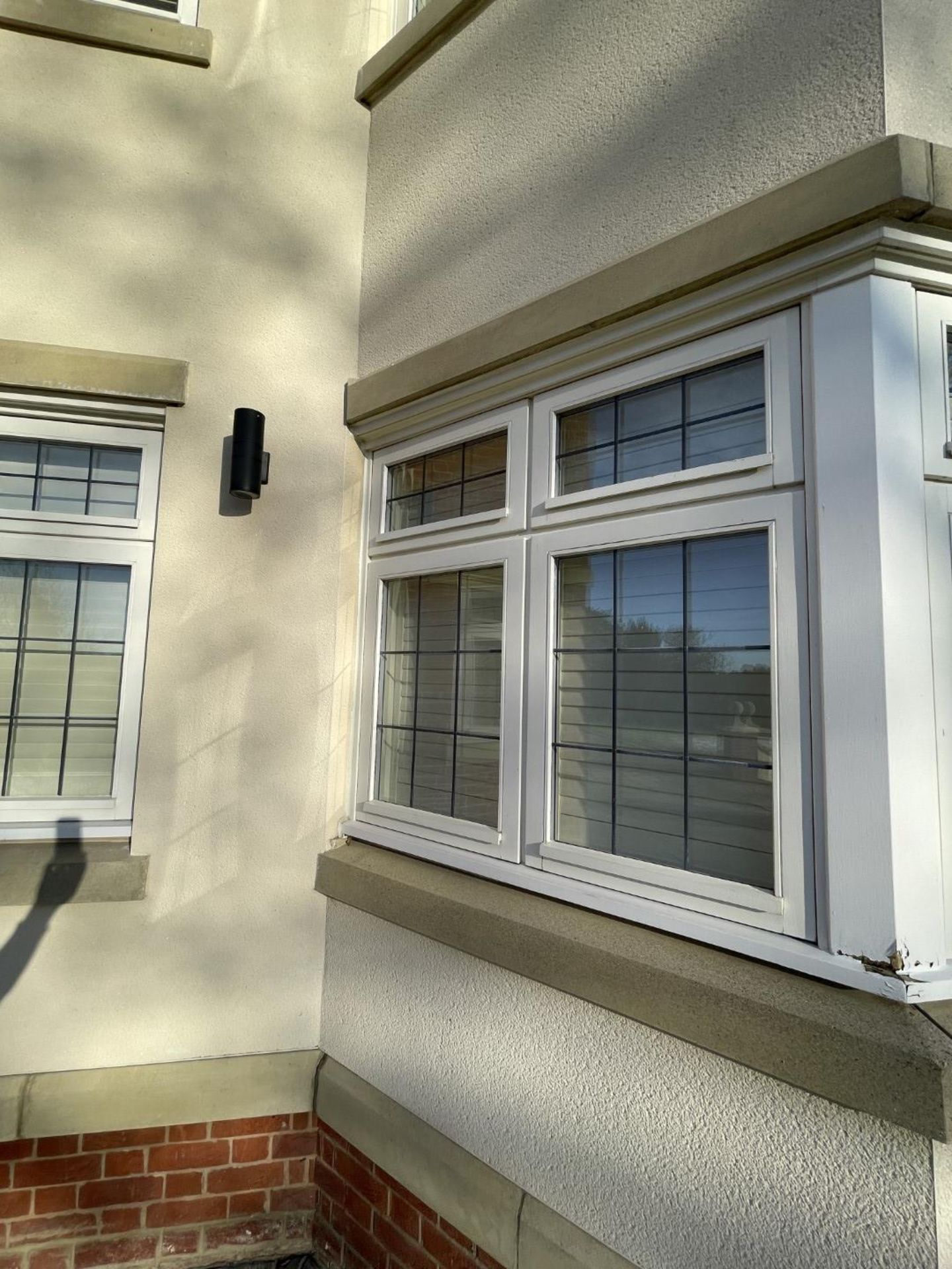 1 x Hardwood Timber Double Glazed Window Frames fitted with Shutter Blinds, In White - Ref: PAN102 - Image 11 of 13