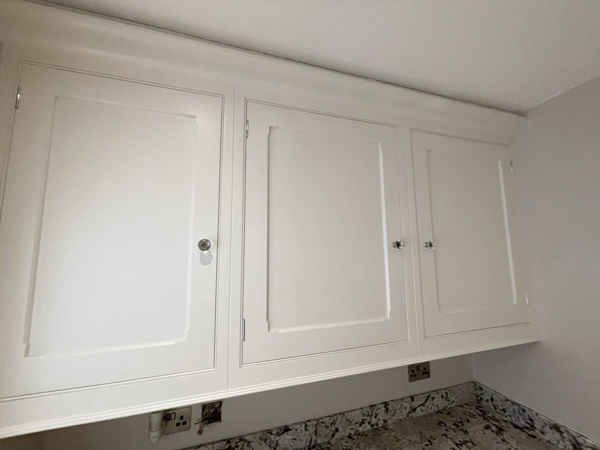 1 x Bespoke Fitted Solid Wood Kitchen with Natural Bianco Antico Grantite Work Surfaces - Image 31 of 61