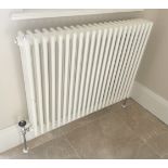 1 x ZEHNDER Traditional Tubular 4 Column Horizontal Radiator in White - Original Value £1,000