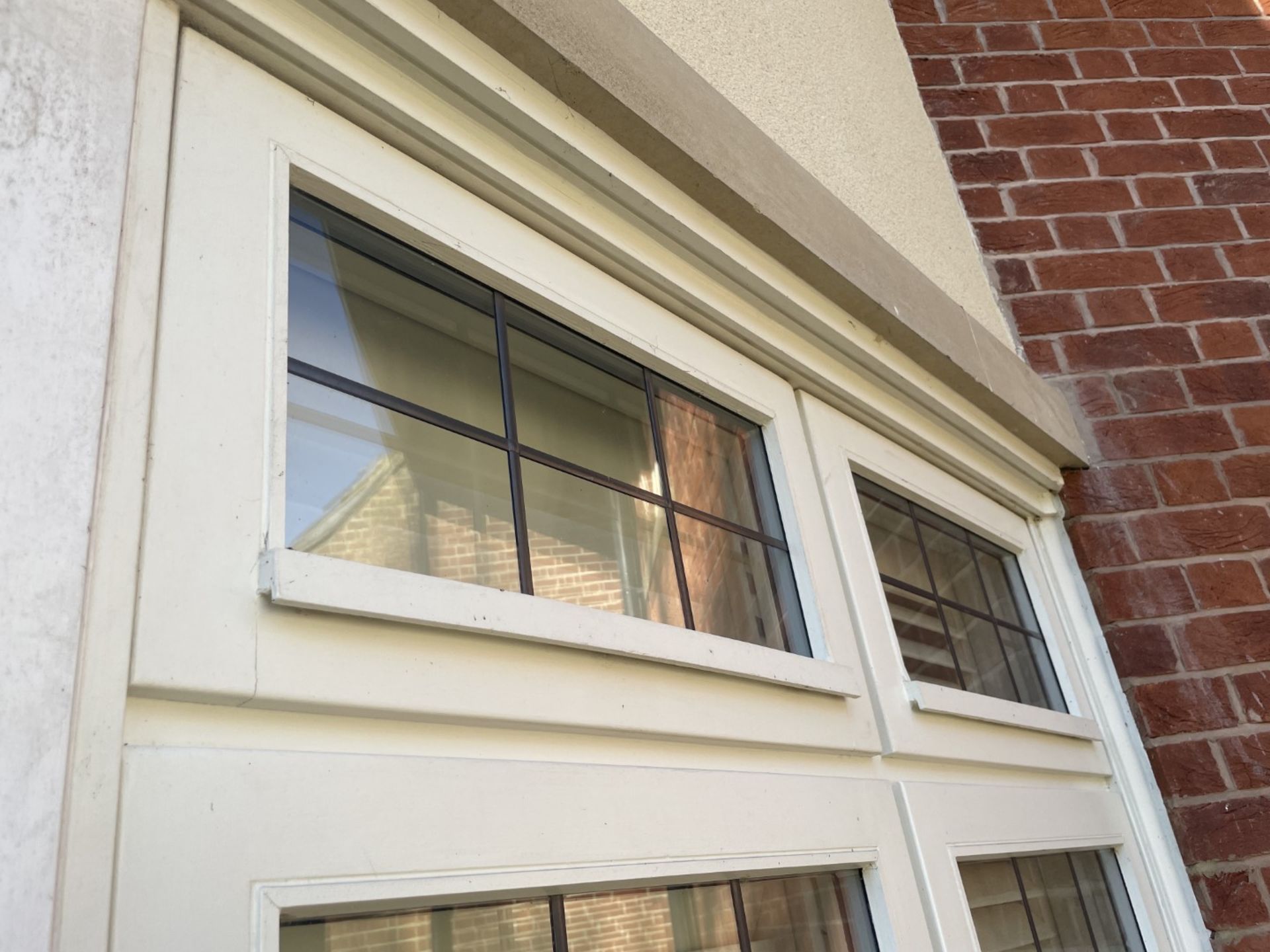 1 x Hardwood Timber Double Glazed Window Frames fitted with Shutter Blinds, In White - Image 18 of 24