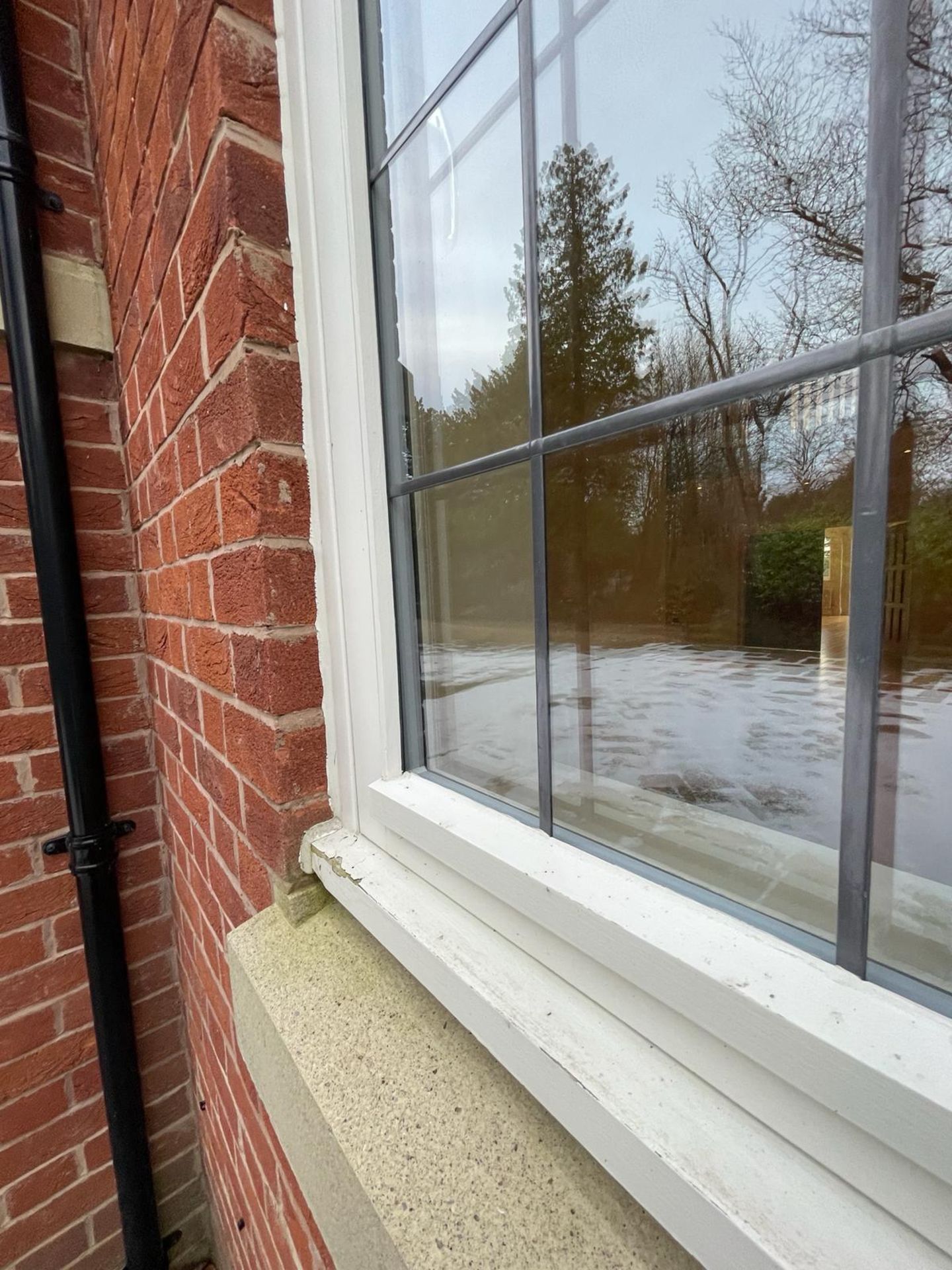 1 x Hardwood Timber Double Glazed & Leaded Window Frame - Ref: PAN147 / M-HALL - CL896 - NO VAT - Image 10 of 16