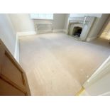 1 x Premium Wool Reception Room Carpet in a Neutral Tone + Underlay - NO VAT ON THE HAMMER