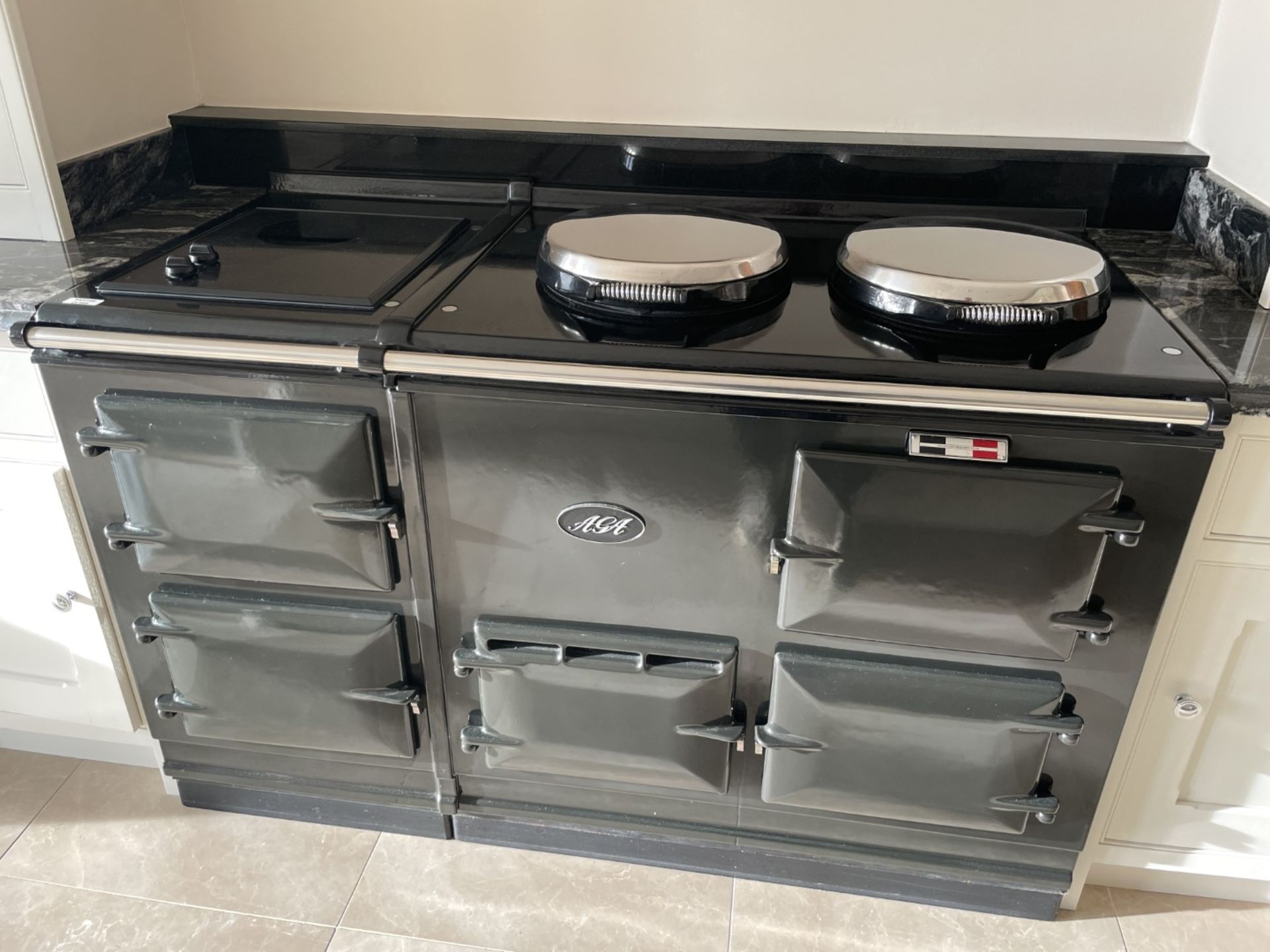 1 x AGA 4-Oven Electric Range Cooker With 2 Hot Plates, in Grey - NO VAT ON THE HAMMER - Image 72 of 99